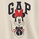 GapKids &times; ディズニー ミニーマウス リラックスフィット ウェッジ クルーネック スウェットシャツ