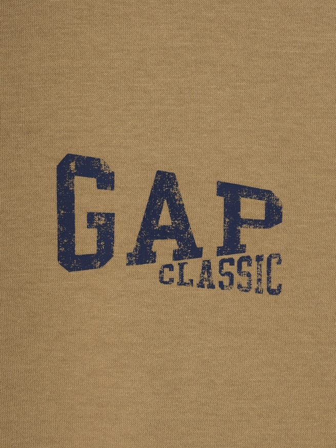 リラックスフィット GAPロゴ フレンチテリー ジップアップパーカー-2