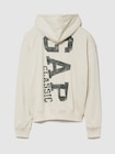 リラックスフィット GAPロゴ フレンチテリー ジップアップパーカー-1