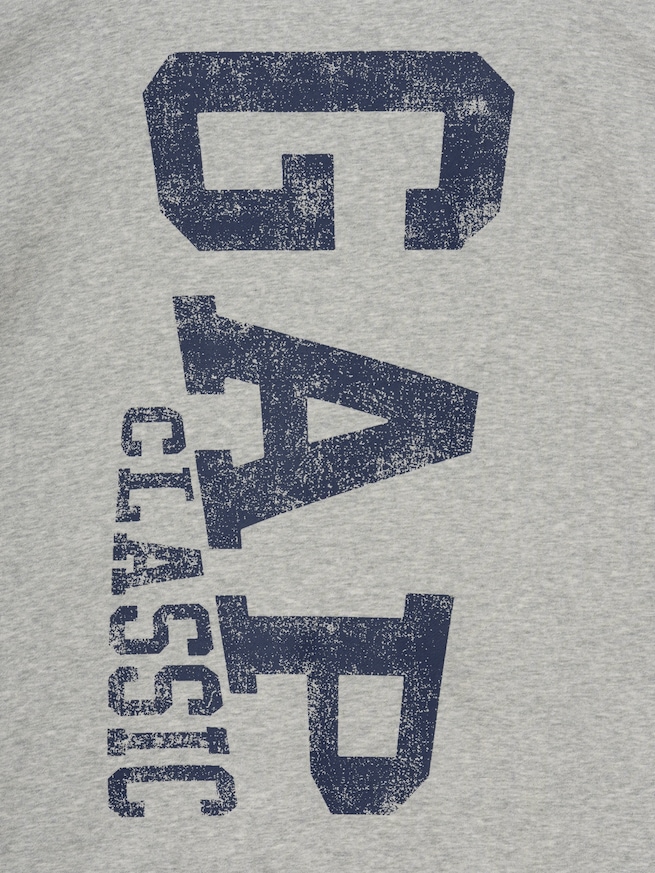 リラックスフィット GAPロゴ フレンチテリー ジップアップパーカー-3