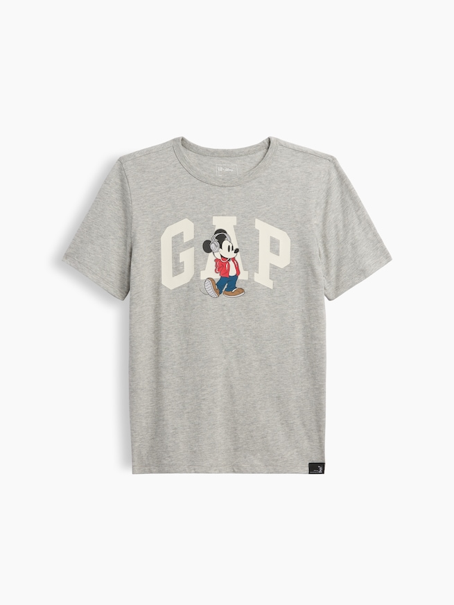 GapKids &times; ディズニー ミッキーマウス GAPロゴTシャツ-0