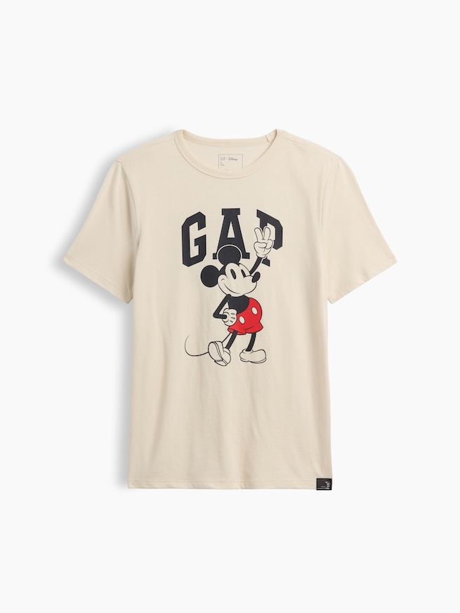 GapKids &times; ディズニー ミッキーマウス GAPロゴTシャツ-0