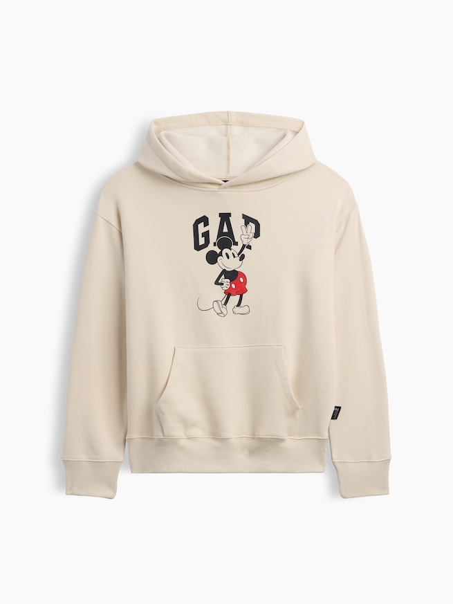 GapKids &times; ディズニー ミッキーマウス リラックスフィット GAPロゴパーカー-0