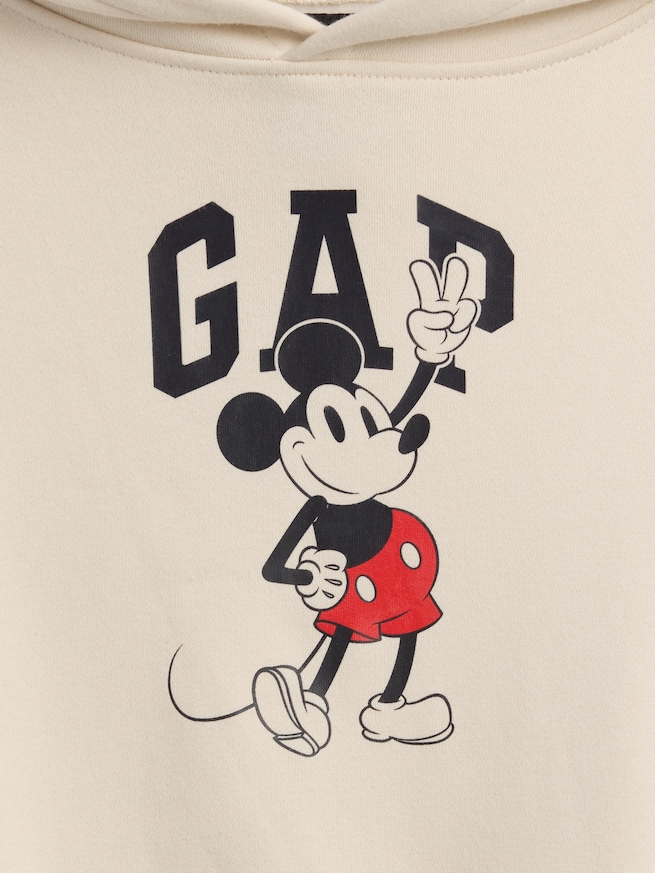 GapKids &times; ディズニー ミッキーマウス リラックスフィット GAPロゴパーカー-2