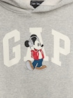 GapKids &times; ディズニー ミッキーマウス リラックスフィット GAPロゴパーカー-2