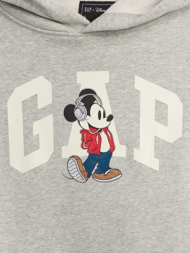 GapKids &times; ディズニー ミッキーマウス リラックスフィット GAPロゴパーカー-2