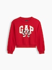 GapKids &times; ディズニー リラックスフィット ウェッジ クルーネック スウェットシャツ-0
