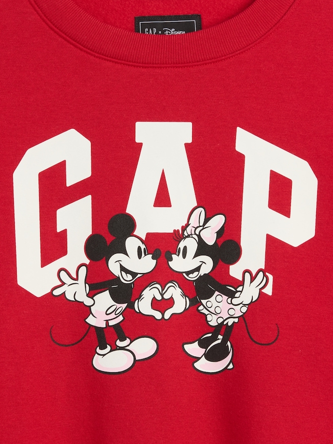 GapKids &times; ディズニー リラックスフィット ウェッジ クルーネック スウェットシャツ-2