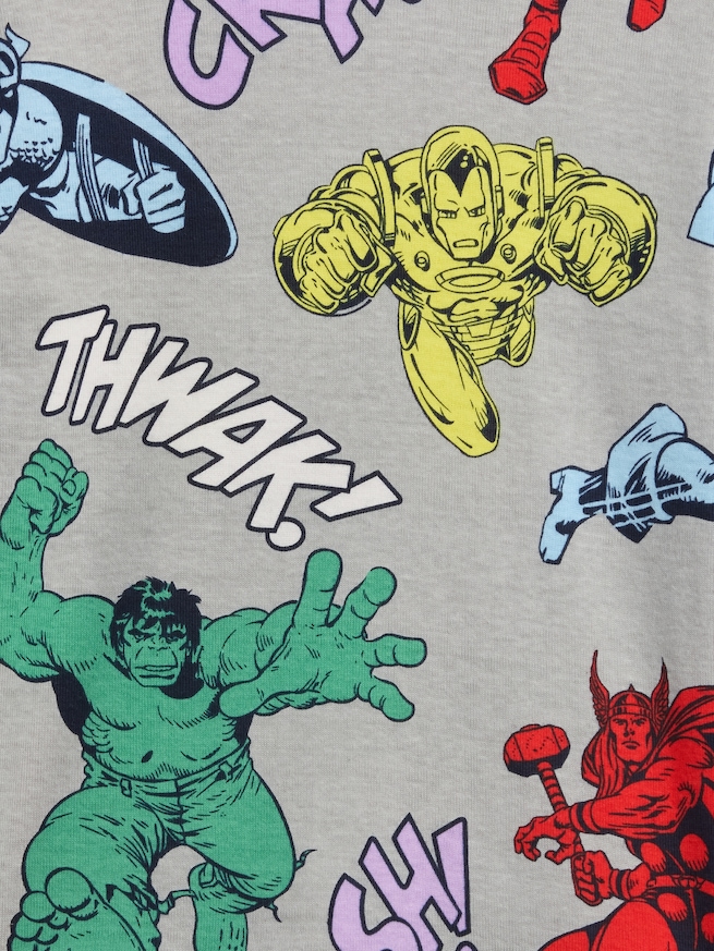 Kids & babyGap マーベル アベンジャーズ プリント パジャマセット-2