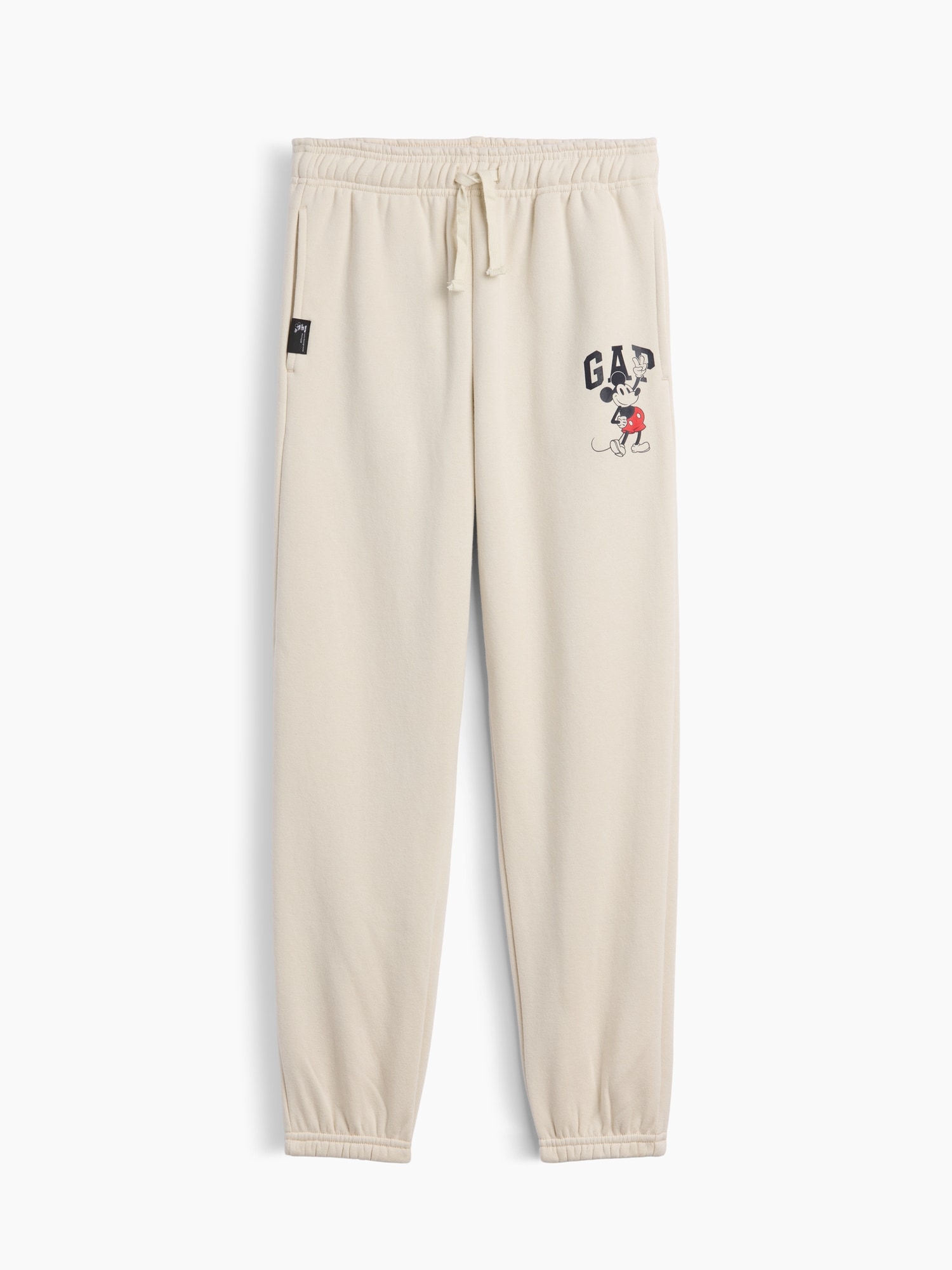GapKids × Disney Mickey Mouse Relaxed Logo Joggers