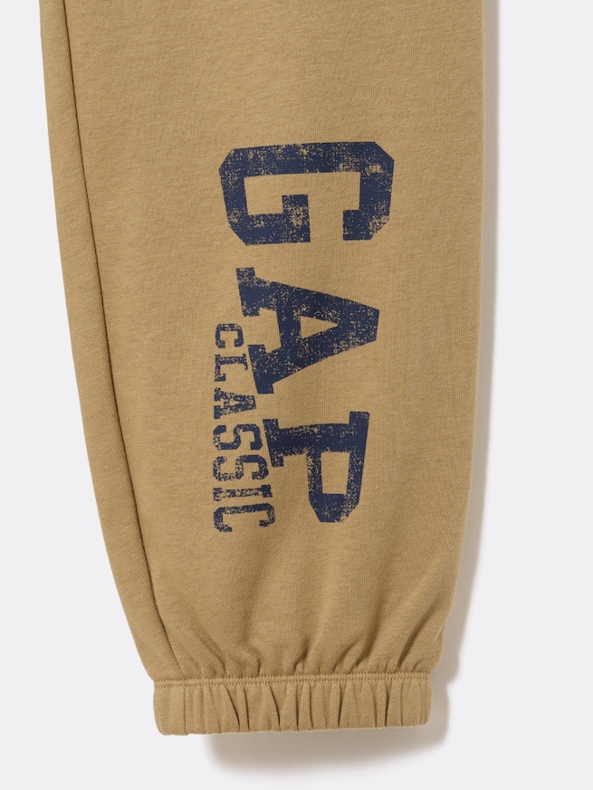 リラックスフィット GAPロゴ フレンチテリー ジョガーパンツ-2
