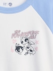 フレンチテリー パワーパフガールズ ラグランスウェットシャツ (キッズ)-4