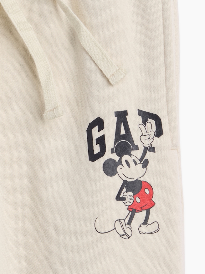 GapKids &times; ディズニー ミッキーマウス リラックスフィット GAPロゴ ジョガーパンツ-2