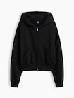フレンチテリー GAP NYC オーバーサイズ ジップアップパーカー-5