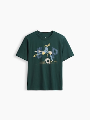 グラフィック GAPロゴTシャツ (キッズ)