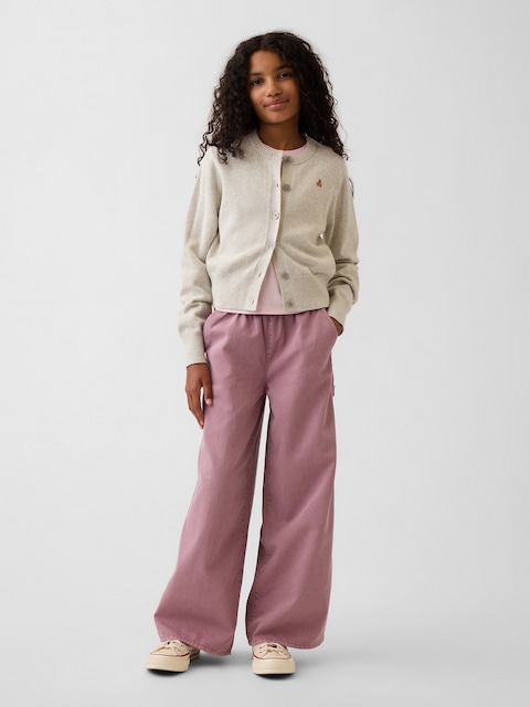 PANTALON UTILITAIRE CONFORT À JAMBE LARGE POUR ENFANT