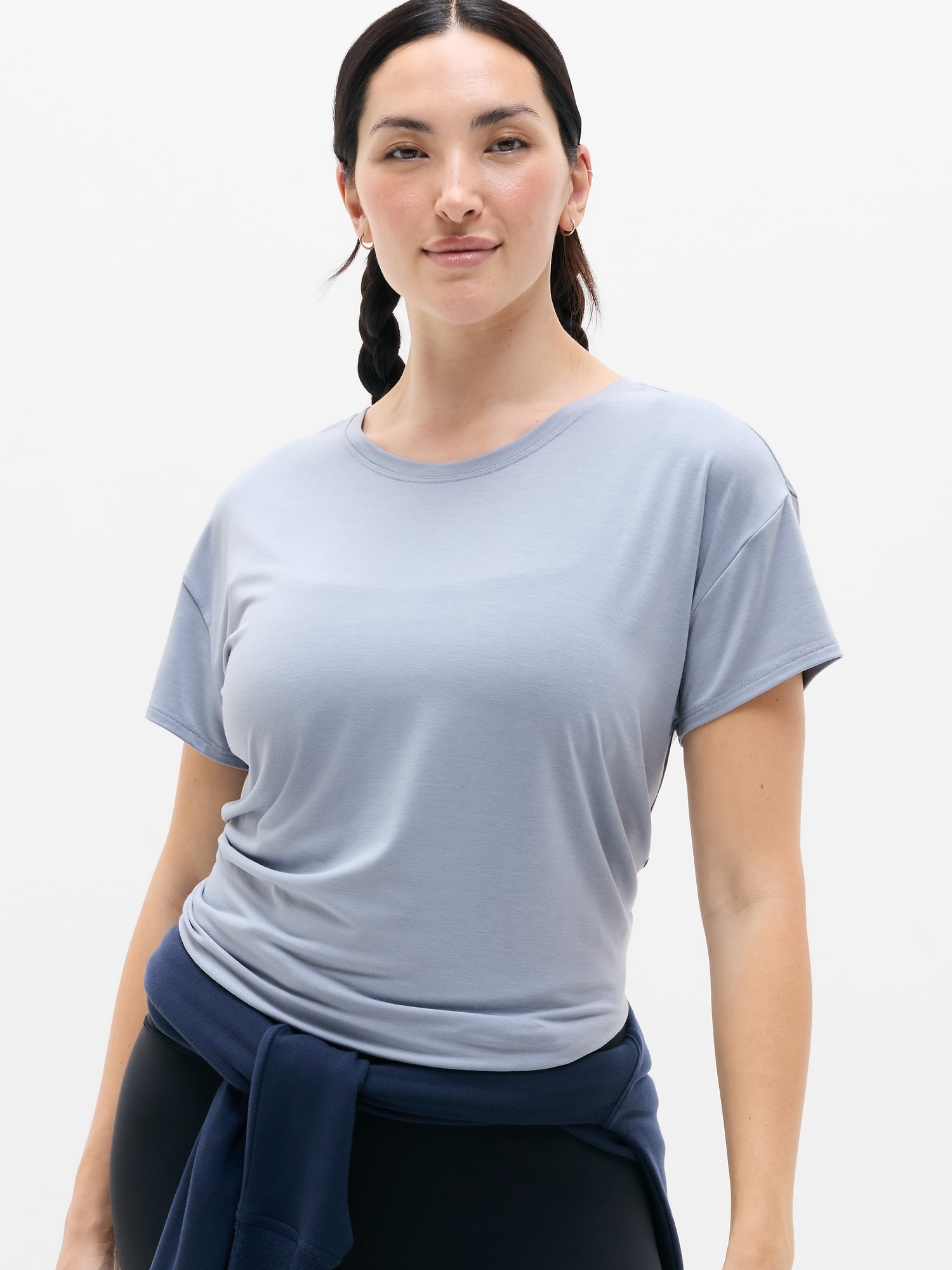 Athleta Move With Ease Tee In Blue Star