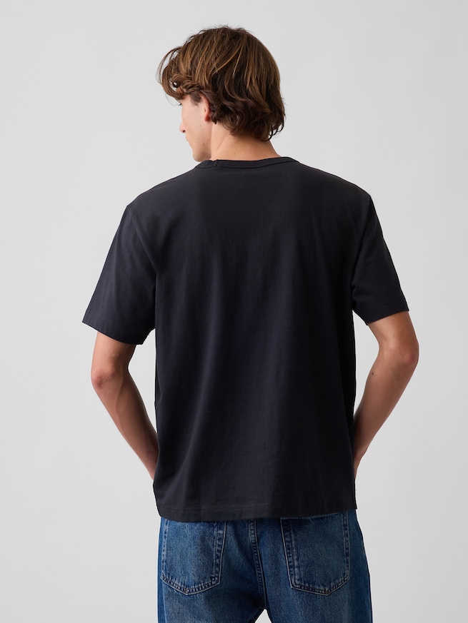 GAPロゴTシャツ-2