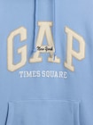 ヴィンテージソフト GAP NYタイムズスクエア リラックスフィットパーカー-3