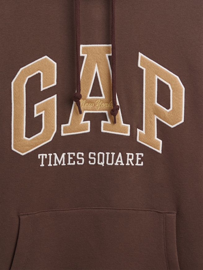 ヴィンテージソフト GAP NYタイムズスクエア リラックスフィットパーカー-3