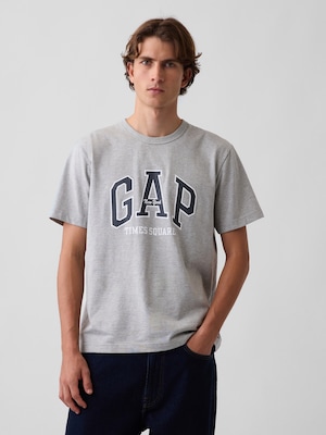 タイムズスクエア GAPNew YorkロゴTシャツ