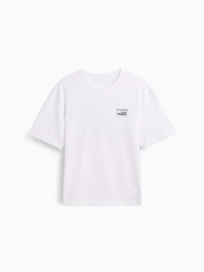 ヘビーウェイト GAP Pioneer グラフィックTシャツ-4