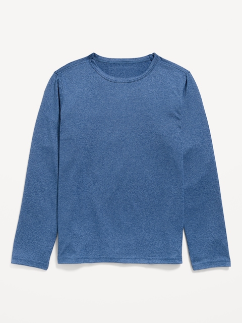 CloudMotion Long-Sleeve Performance T-Shirt for Boys