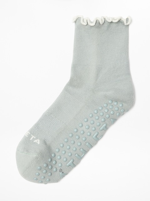 Ruffle Grip Sock