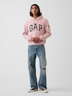 ヴィンテージソフト GAP NYタイムズスクエア リラックスフィットパーカー-1