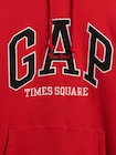 ヴィンテージソフト GAP NYタイムズスクエア リラックスフィットパーカー-3