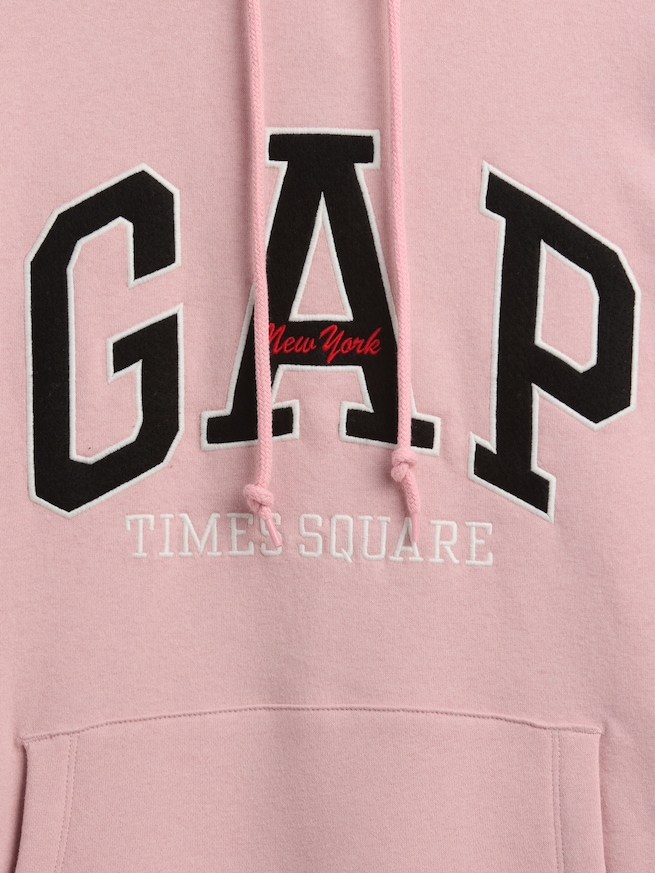 ヴィンテージソフト GAP NYタイムズスクエア リラックスフィットパーカー-3