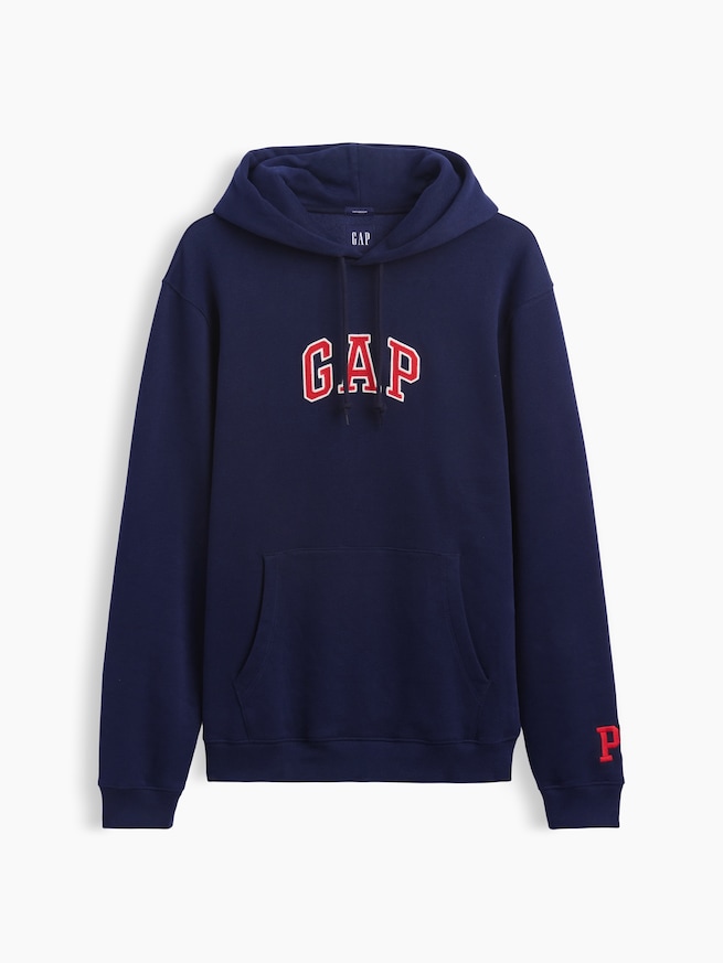 ヴィンテージソフト GAP NYタイムズスクエア リラックスフィットパーカー-4
