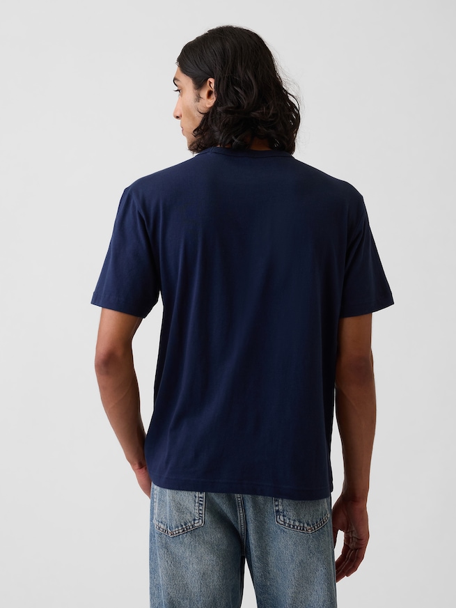 タイムズスクエア GAPNew YorkロゴTシャツ-2