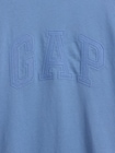 ヘビーウェイト リラックスフィット GAPロゴ クロップドTシャツ-1