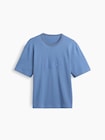 ヘビーウェイト リラックスフィット GAPロゴ クロップドTシャツ-2
