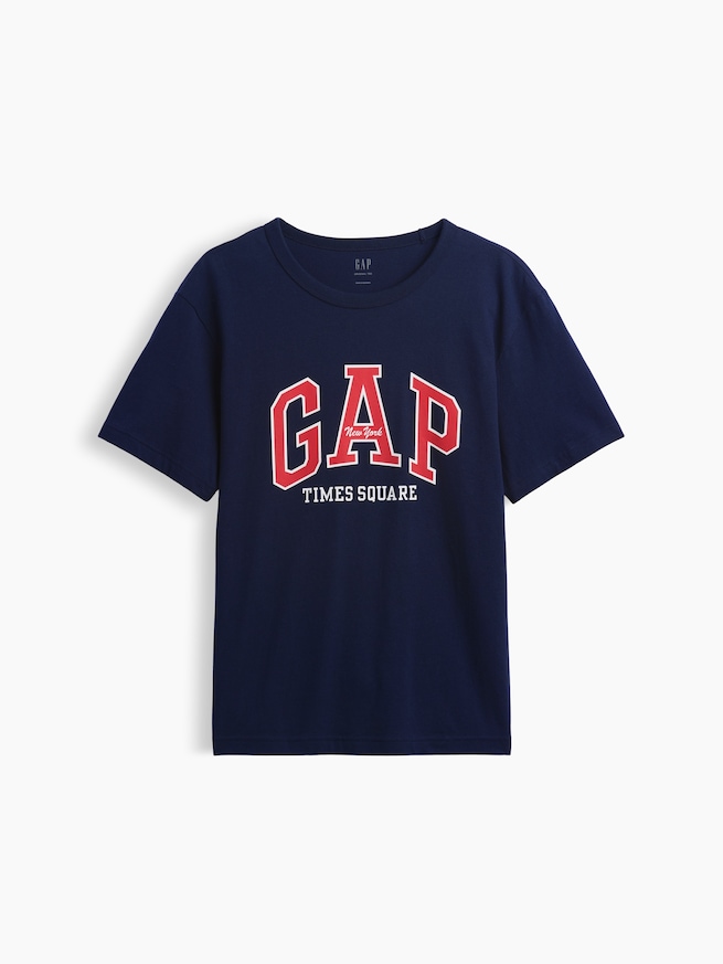 タイムズスクエア GAPNew YorkロゴTシャツ-4