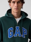 GAPアーチロゴ フルジップ パーカー-3
