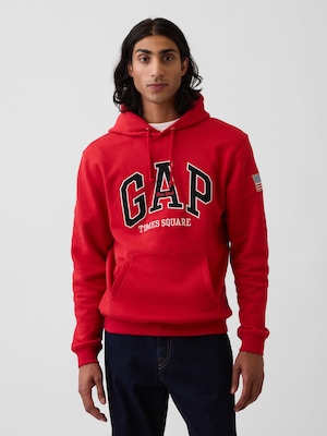 ヴィンテージソフト GAP NYタイムズスクエア リラックスフィットパーカー