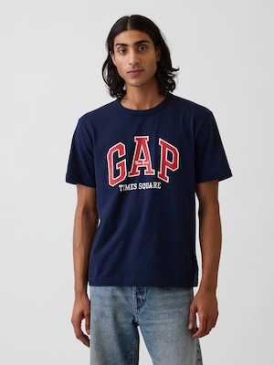 タイムズスクエア GAPNew YorkロゴTシャツ