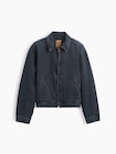 デニム ボクシー ワークジャケット-4