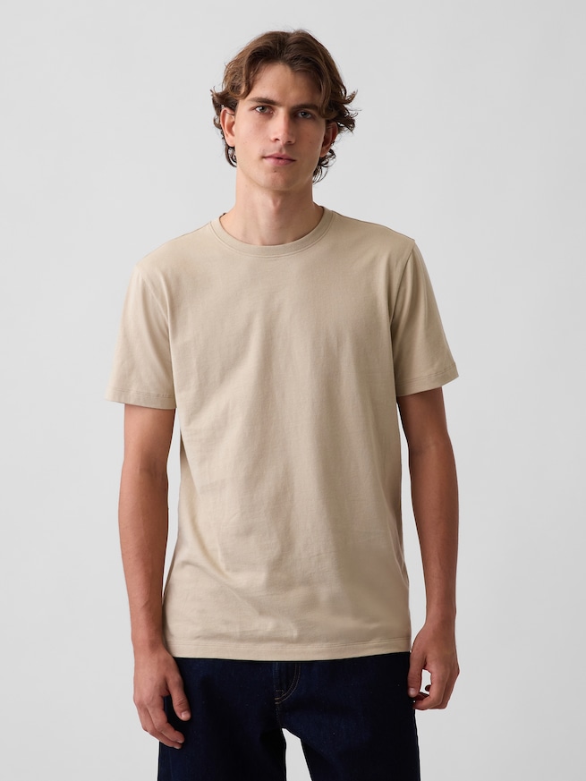 スタンダードクルーネックTシャツ-0