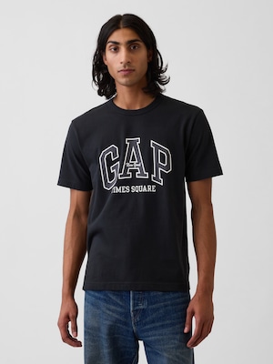 タイムズスクエア GAPNew YorkロゴTシャツ