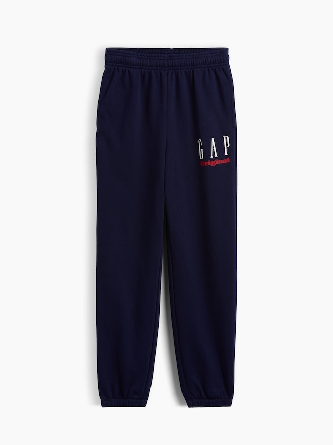 ヴィンテージソフト フレンチテリー リラックスフィット GAPロゴ ジョガーパンツ (キッズ)-1