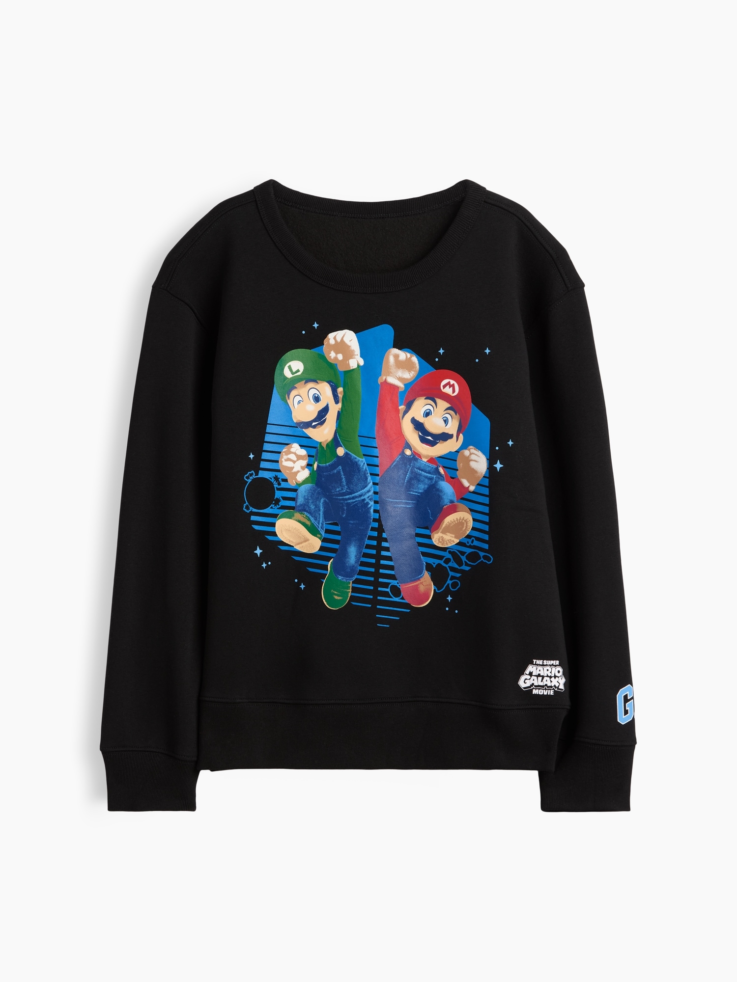USJ マリオ　　スウェット　ブラック Gap公式オンラインストア | GapKids スーパーマリオ リラックス