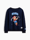 GapKids スーパーマリオ リラックスフィット グラフィックスウェットシャツ-1