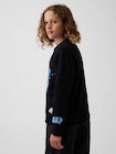 GapKids スーパーマリオ リラックスフィット グラフィックスウェットシャツ-2