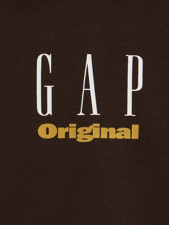 ヴィンテージソフト フレンチテリー リラックスフィット GAPロゴ ジップアップパーカー (キッズ)-3