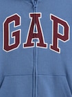 リラックスフィット GAPロゴ フレンチテリー ジップアップパーカー (キッズ)-4