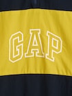 リサイクル100% GAPロゴ アノラックジャケット (キッズ)-4