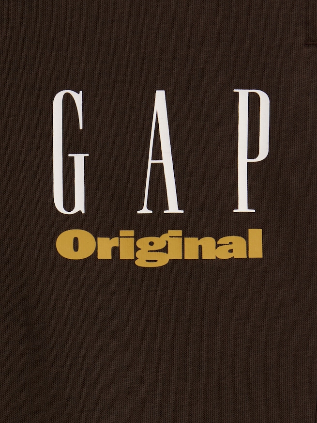 ヴィンテージソフト フレンチテリー リラックスフィット GAPロゴ ジョガーパンツ (キッズ)-4